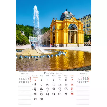 Kalendář Nejkrásnější místa ČR (N111-24)