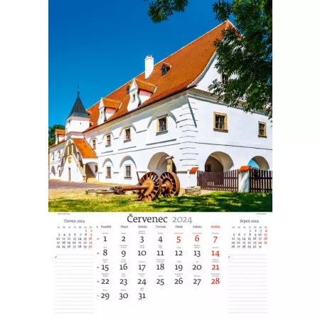 Kalendář Nejkrásnější místa ČR (N111-24)