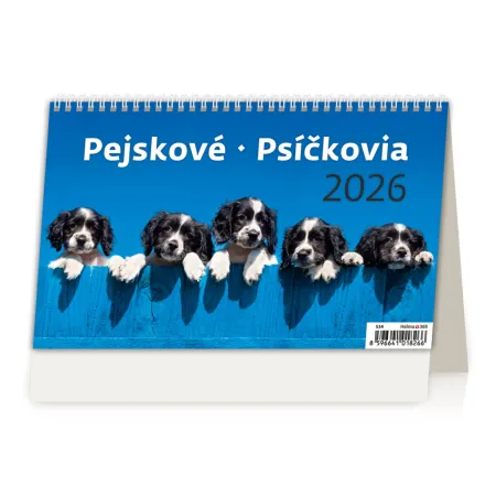 Kalendář Pejskové (S34-26)