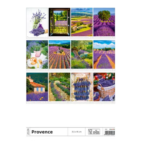 Kalendář Provence (N142-24)