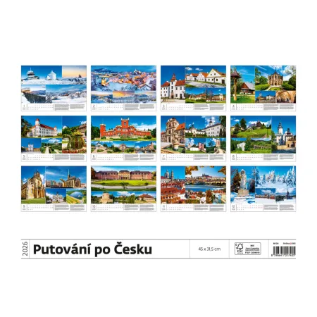 Kalendář Putování po Česku (N108-26)