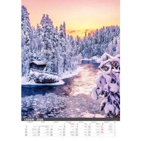 Kalendář Řeka čaruje (N114-26)