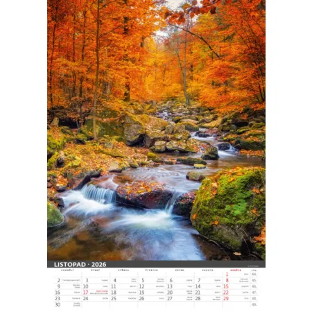 Kalendář Řeka čaruje (N114-26)