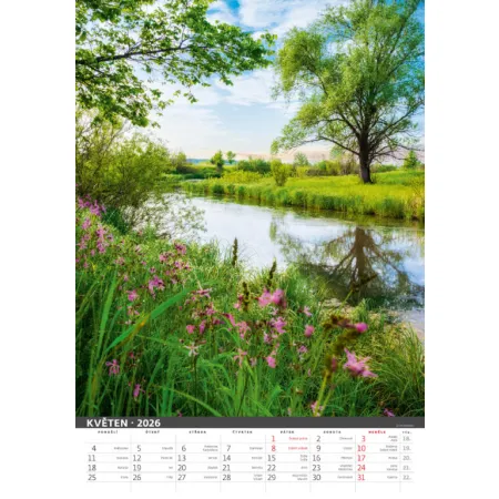Kalendář Řeka čaruje (N114-26)