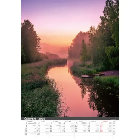 Kalendář Řeka čaruje (N114-26)