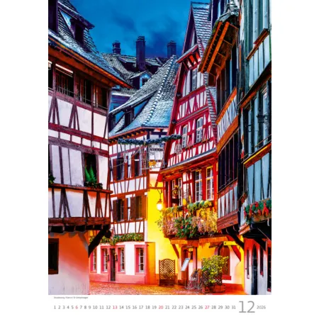 Kalendář Romantic Corners (N147-26)