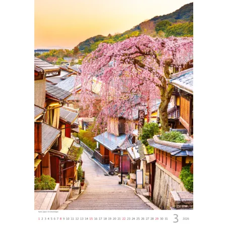 Kalendář Romantic Corners (N147-26)