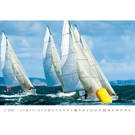 Kalendář Sailing (N137-26)
