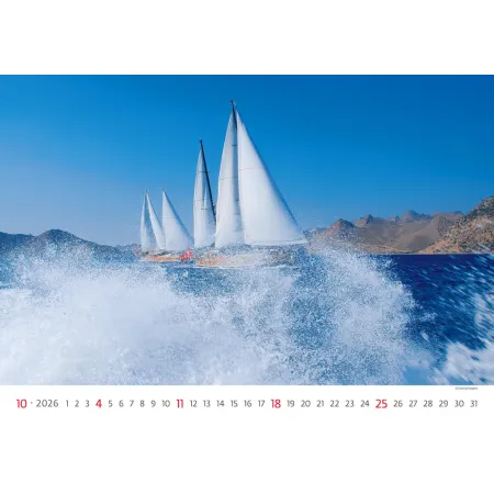 Kalendář Sailing (N137-26)