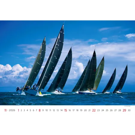 Kalendář Sailing (N137-26)