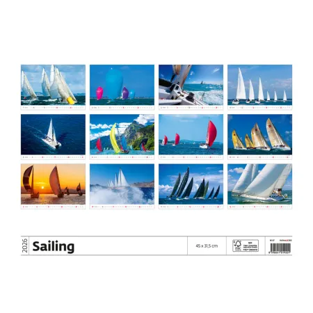Kalendář Sailing (N137-26)