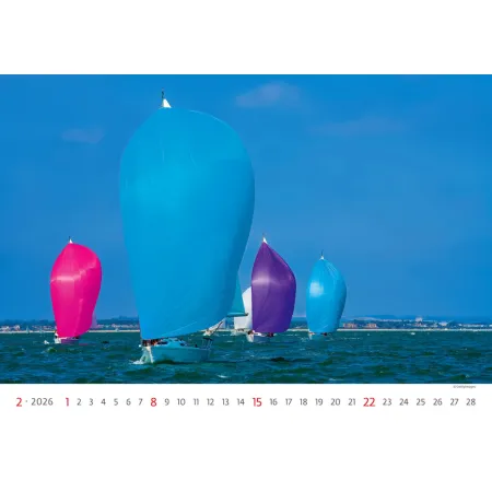 Kalendář Sailing (N137-26)