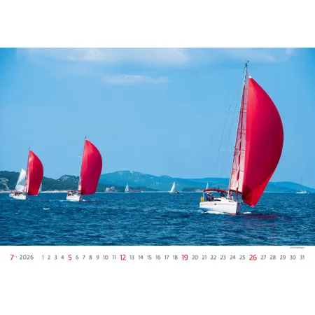 Kalendář Sailing (N137-26)