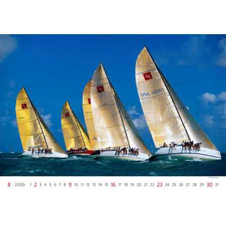Kalendář Sailing (N137-26)