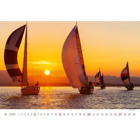 Kalendář Sailing (N137-26)