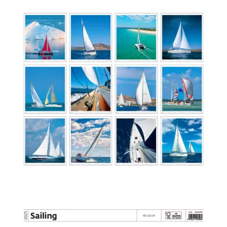 Kalendář Sailing (N268-25)