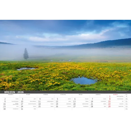 Kalendář Šumava (N115-26)