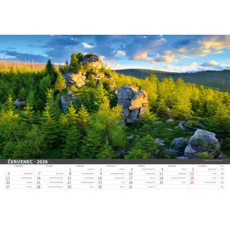 Kalendář Šumava (N115-26)