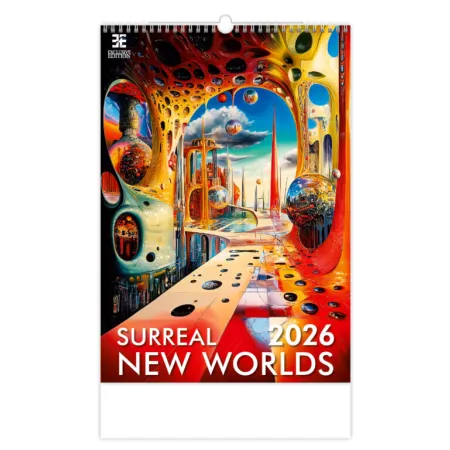 Kalendář Surreal New Worlds (N264-26)