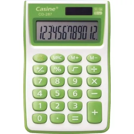 Kalkulačka Casine CD-287 zelená stolní