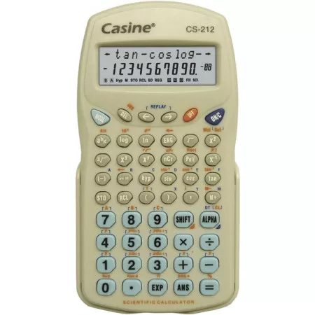 Kalkulačka Casine CS-212 vědecká šedá 