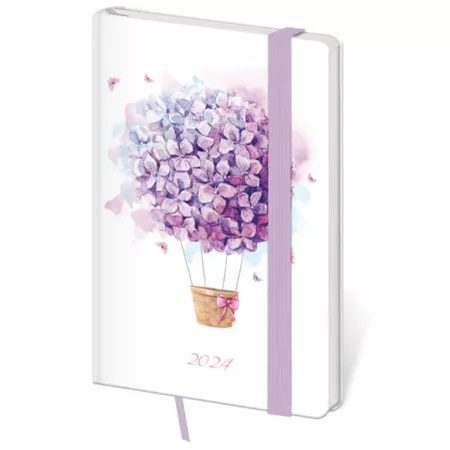 Kapesní diář Lyra design 1-5 s gumičkou (DLY436-2-24)