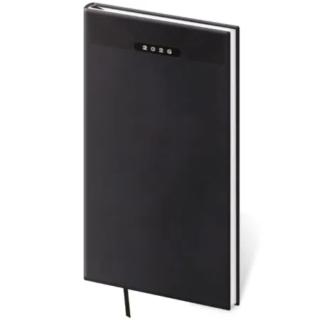 Kapesní diář Print Classic černý (DP426-01-26)