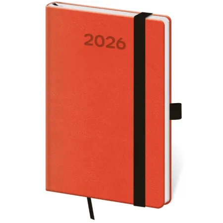 Kapesní diář Print Pop oranžový (DPP436-10-26)