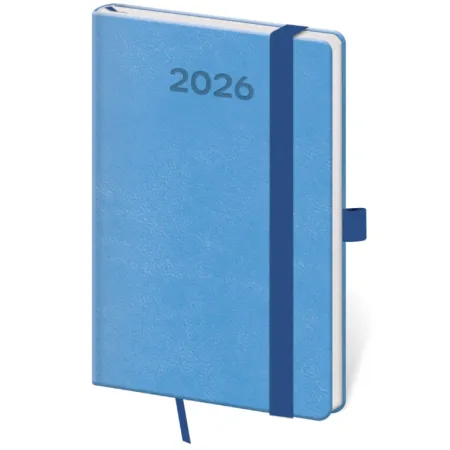 Kapesní diář Print Pop světle modrý (DPP436-07-26)