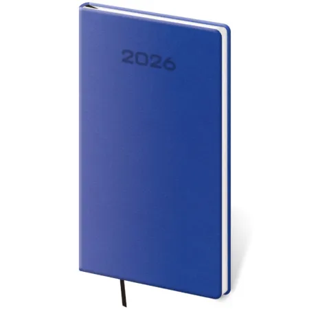 Kapesní diář Soft modrý (DSO426-2-26)