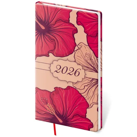 Kapesní diář Vario Lyra Hibiscus (DV426-36-26)