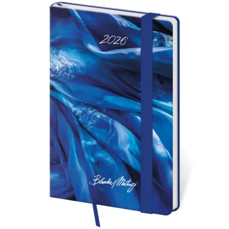 Kapesní diář Vario Matragi Blue s gumičkou (DV436-33-26)