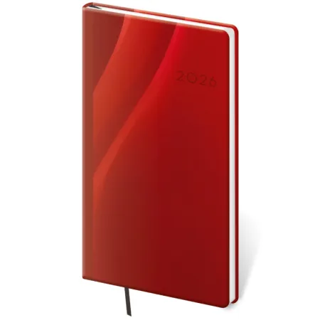 Kapesní diář Vario Red design (DV426-03-26)