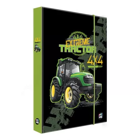 Karton P+P Box na sešity A4 Jumbo traktor 5-78322