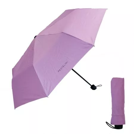 Karton P+P Dámský skládací deštník PASTELINI fialová 9-62922