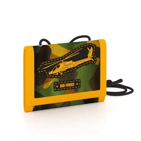 Karton P+P Dětská textilní peněženka Helikoptéra 9-57322