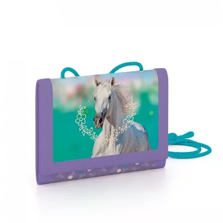 Karton P+P Dětská textilní peněženka kůň 3-59821