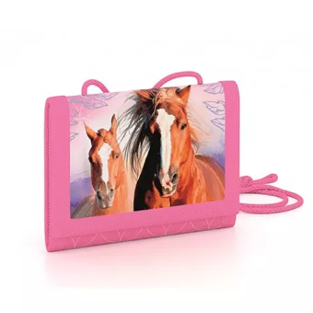 Karton P+P Dětská textilní peněženka kůň