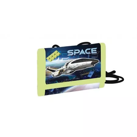 Karton P+P Dětská textilní peněženka Space 9-57023