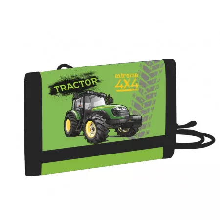 Karton P+P Dětská textilní peněženka traktor