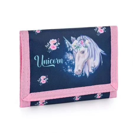 Karton P+P Dětská textilní peněženka Unicorn 1  7-95123