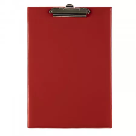 Karton P+P Jednodeska A4 plast červená skřipec, 5-572