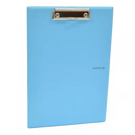 Karton P+P Jednodeska A4 plast PASTELINI modrá 5-574