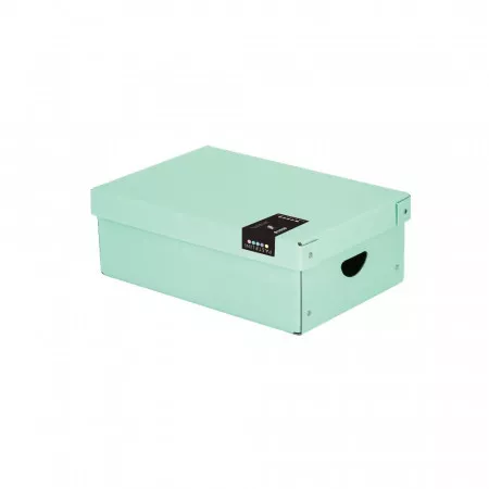Karton P+P Krabice lamino malá PASTELINI zelená