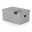 Karton P+P Krabice lamino velká PASTELINI šedá 7-00821