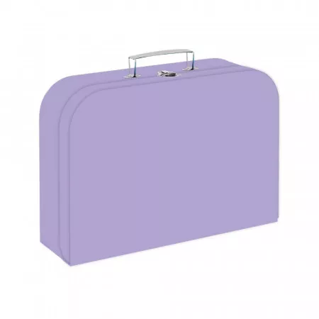 Karton P+P Kufřík lamino 34 cm PASTELINI fialová