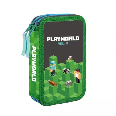 Karton P+P Penál 2 p. prázdný Playworld 8-53023