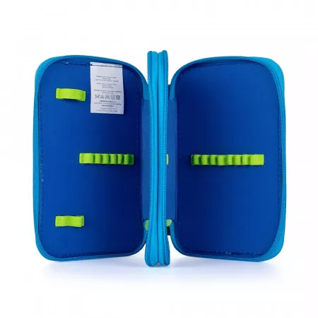 Karton P+P Penál 2-patra, prázdný, OXY Style Mini football blue