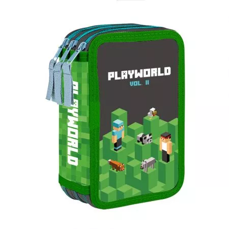 Karton P+P Penál 3 p. prázdný Playworld 9-41423