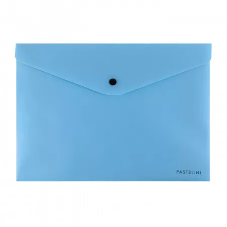 Karton P+P Psaníčko s drukem A4 PASTELINI modrá 2-645